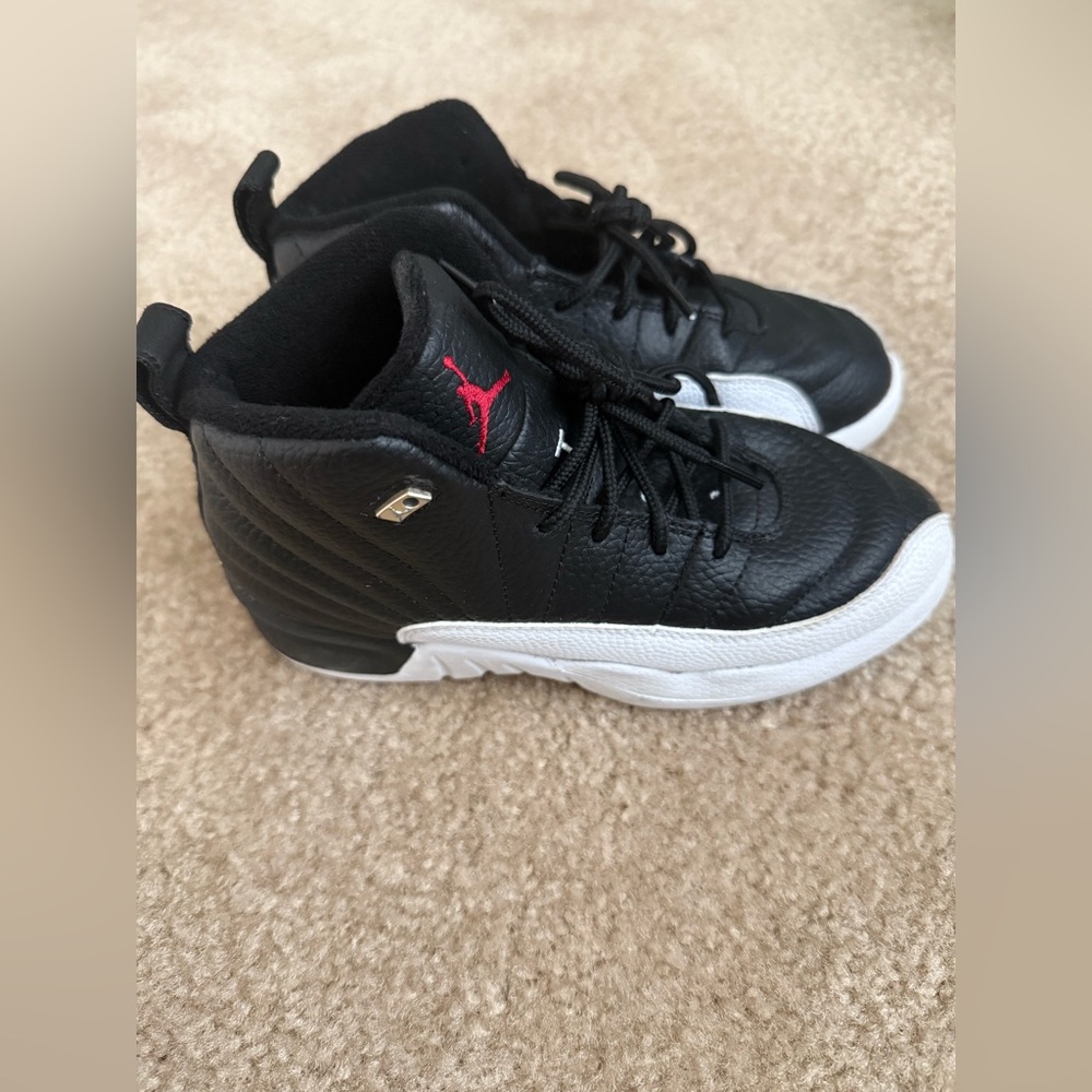 Nike Kids' Jordan 12 Retro Playoffs Sneakers